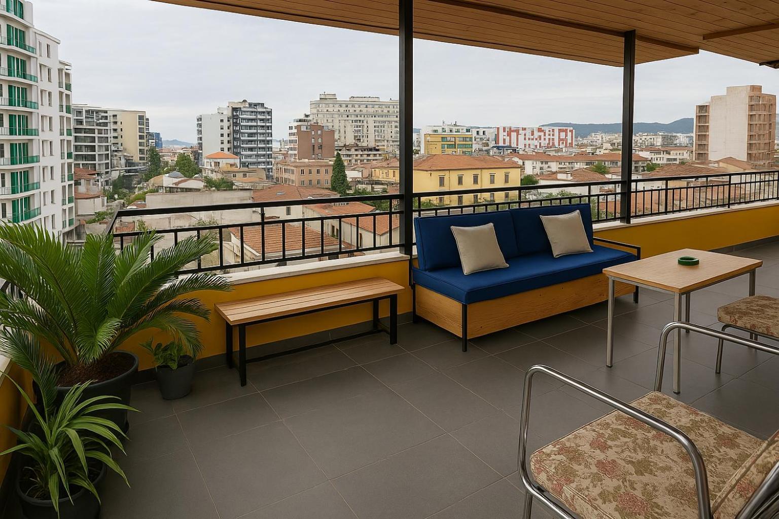Cozy Big Apartment With Balcony ティラナ エクステリア 写真